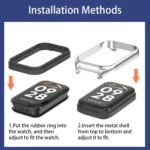 Mijobs Metal Shell Milan Buckle Watch Band - Image 5