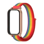 Mijobs Metal Shell Nylon Loop Watch Band - Image 5