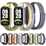 Mijobs Metal Shell Nylon Loop Watch Band - Image 2