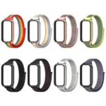 Mijobs Metal Shell Nylon Loop Watch Band - Image 3