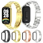 Mijobs Metal Shell Three-Bead Stainless Steel Watch Band - Image 2
