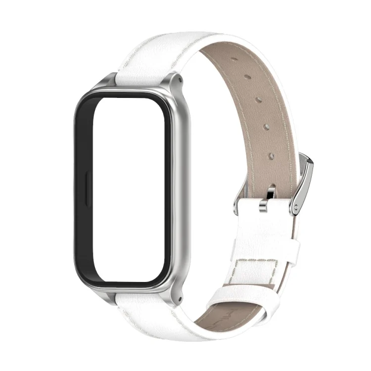 EDA007495101A_1.webp Mijobs Metal Shell Genuine Leather Watch Band - Image 5