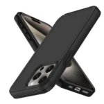 Shockproof MagSafe Armor PC Hybrid TPU Phone Case, For iPhone 15 Pro Max, For iPhone 15 Pro - Image 2