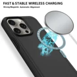 Shockproof MagSafe Armor PC Hybrid TPU Phone Case, For iPhone 15 Pro Max, For iPhone 15 Pro - Image 5