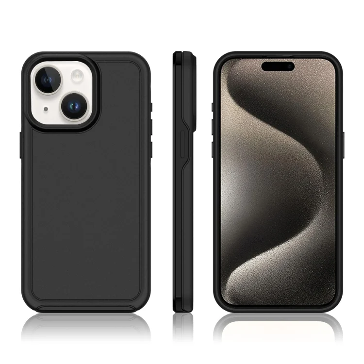 EDA007496007A_2.webp Shockproof MagSafe Armor PC Hybrid TPU Phone Case, For iPhone 15 Plus, For iPhone 15 - Image 3
