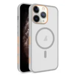 Frosted Translucent Side Ice Fog Cooling MagSafe Phone Case, For iPhone 11 Pro