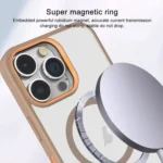 Frosted Translucent Side Ice Fog Cooling MagSafe Phone Case, For iPhone 11 Pro - Image 3
