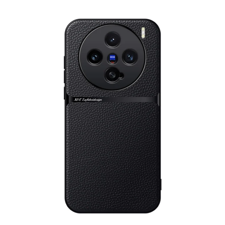 Litchi Leather Magnetic Full Coverage Shockproof Phone Case, For vivo X200 Pro mini, For vivo X200 Pro, For vivo S19 Pro / vivo V40
