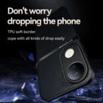 Litchi Leather Magnetic Full Coverage Shockproof Phone Case, For vivo S20 Pro, For vivo iQOO 13, For vivo X200 - Image 4