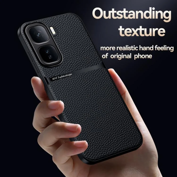 EDA007503545A_2.webp Litchi Leather Magnetic Full Coverage Shockproof Phone Case, For vivo iQOO Neo 10 5G, For vivo V50, For vivo S20 - Image 3