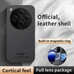 HUIYI Leather Magnetic Phone Case, For OPPO Find X8 Pro - Image 2