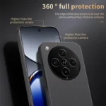 HUIYI Leather Magnetic Phone Case, For OPPO Find X8 Pro - Image 4