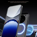 HUIYI Leather Magnetic Phone Case, For OPPO Find X8 Pro - Image 6