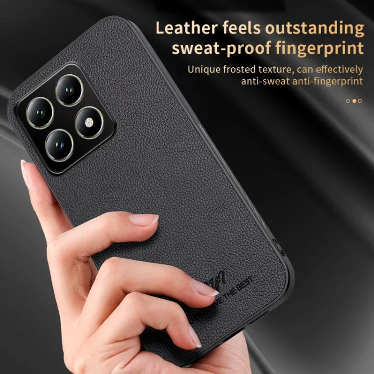 EDA007506204A_2.webp HUIYI Leather Magnetic Phone Case, For Xiaomi 14T - Image 3