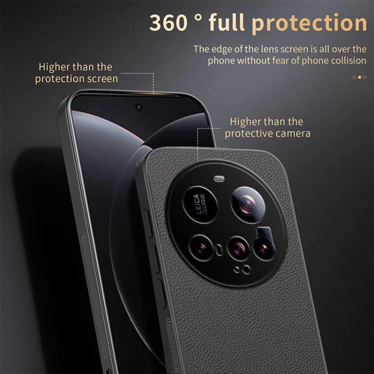 EDA007506205A_4.webp HUIYI Leather Magnetic Phone Case, For Xiaomi 15 Ultra, For Xiaomi 15 Pro, For Xiaomi 15, For Xiaomi 14T Pro - Image 5