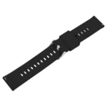 Solid Color Steel Buckle Silicone Watch Band - Image 4