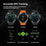 Zeblaze Stratos 2 Plus 1.43 inch Screen 3 ATM Health and Fitness GPS Smart Watch - Image 5