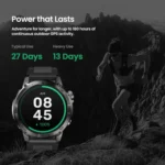 Zeblaze Stratos 2 Plus 1.43 inch Screen 3 ATM Health and Fitness GPS Smart Watch - Image 8