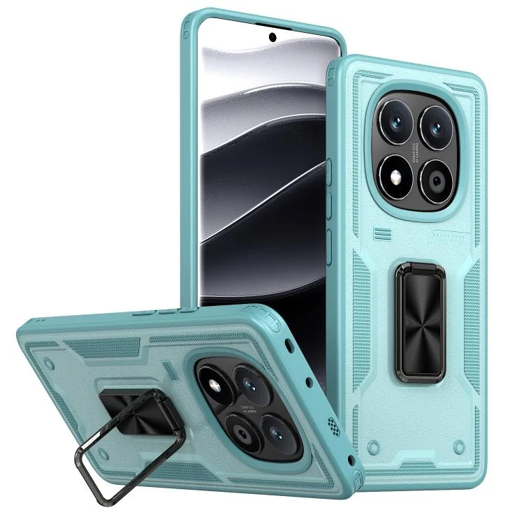 EDA007515801A.webp Ring Holder PC Hybrid TPU Phone Case, For Redmi Note 14 Pro 5G - Image 1