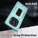 Ring Holder PC Hybrid TPU Phone Case, For Redmi Note 14 Pro 5G - Image 3