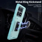Ring Holder PC Hybrid TPU Phone Case, For Xiaomi 14T Pro - Image 2