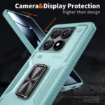 Ring Holder PC Hybrid TPU Phone Case, For Xiaomi 14T Pro - Image 5