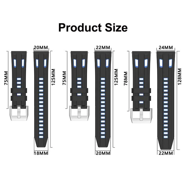 EDA0075289_B4.webp Universal Flat Head Two Color Devil Eye Silicone Watch Band - Image 5