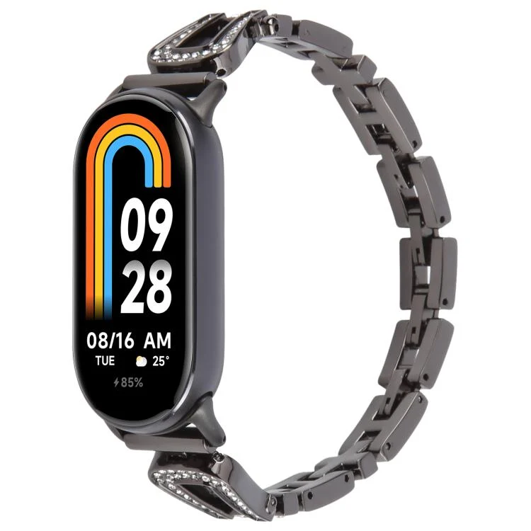 EDA007529201A.webp U-shaped Diamond Bracelet Metal Watch Band - Image 1