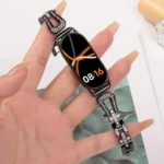 U-shaped Diamond Bracelet Metal Watch Band - Image 6