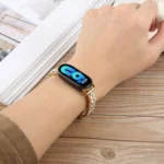 Wheat Ear Diamond Bracelet Metal Watch Band - Image 5