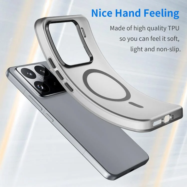 EDA007530402A_2.webp MagSafe Frosted Translucent TPU + PC Full Coverage Phone Case, For Xiaomi 15 Pro, For Xiaomi 15 - Image 3