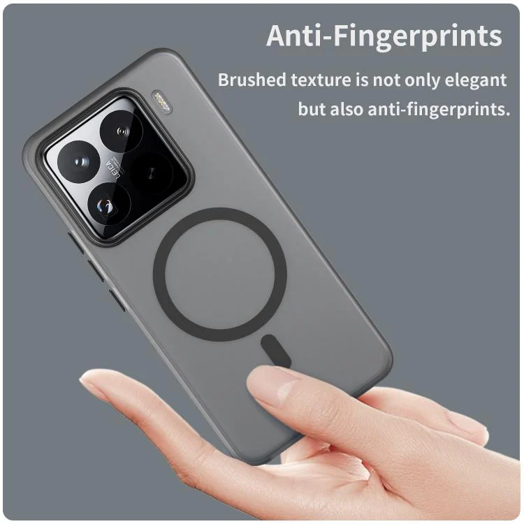 EDA007530402A_3.webp MagSafe Frosted Translucent TPU + PC Full Coverage Phone Case, For Xiaomi 15 Pro, For Xiaomi 15 - Image 4