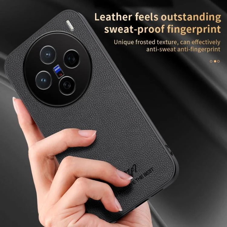 EDA007535007A_2.webp HUIYI Leather Magnetic Phone Case, For vivo X200, For vivo X200 Pro mini, For vivo X200 Pro, For vivo V40e - Image 3