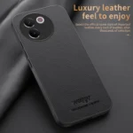 HUIYI Leather Magnetic Phone Case, For vivo V30e, For vivo iQOO Z9, For vivo iQOO Z9 Turbo, For vivo iQOO Neo9 - Image 3
