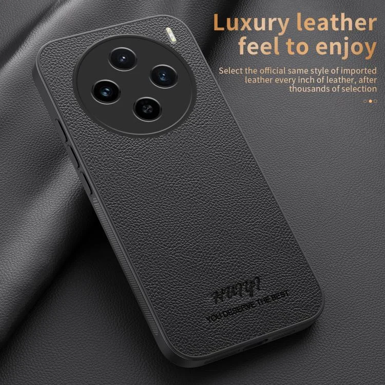 EDA007535017A_2.webp HUIYI Leather Magnetic Phone Case, For vivo X100s, For vivo X100 Ultra, For vivo Y18, For vivo Y100 4G / IDN - Image 3