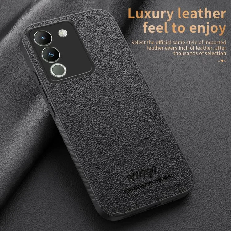 EDA007535022A_2.webp HUIYI Leather Magnetic Phone Case, For vivo Y200, For vivo Y73s, For vivo Y30 - Image 3