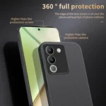 HUIYI Leather Magnetic Phone Case, For vivo Y200, For vivo Y73s, For vivo Y30 - Image 4