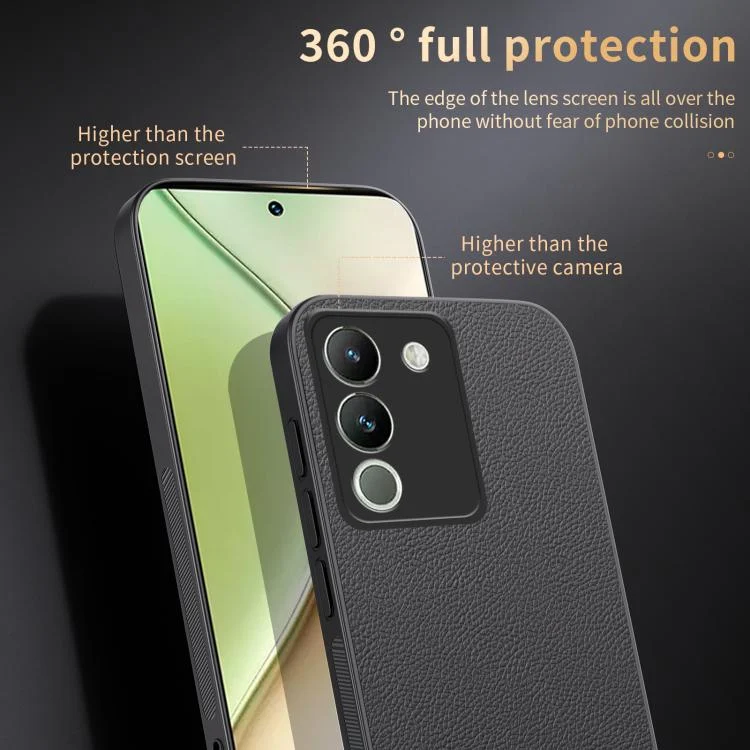 EDA007535022A_3.webp HUIYI Leather Magnetic Phone Case, For vivo Y200, For vivo Y73s, For vivo Y30 - Image 4