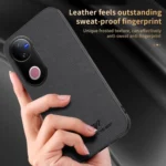 HUIYI Leather Magnetic Phone Case, For vivo V50, For vivo S20, For vivo S20 Pro, For vivo iQOO 13 - Image 3
