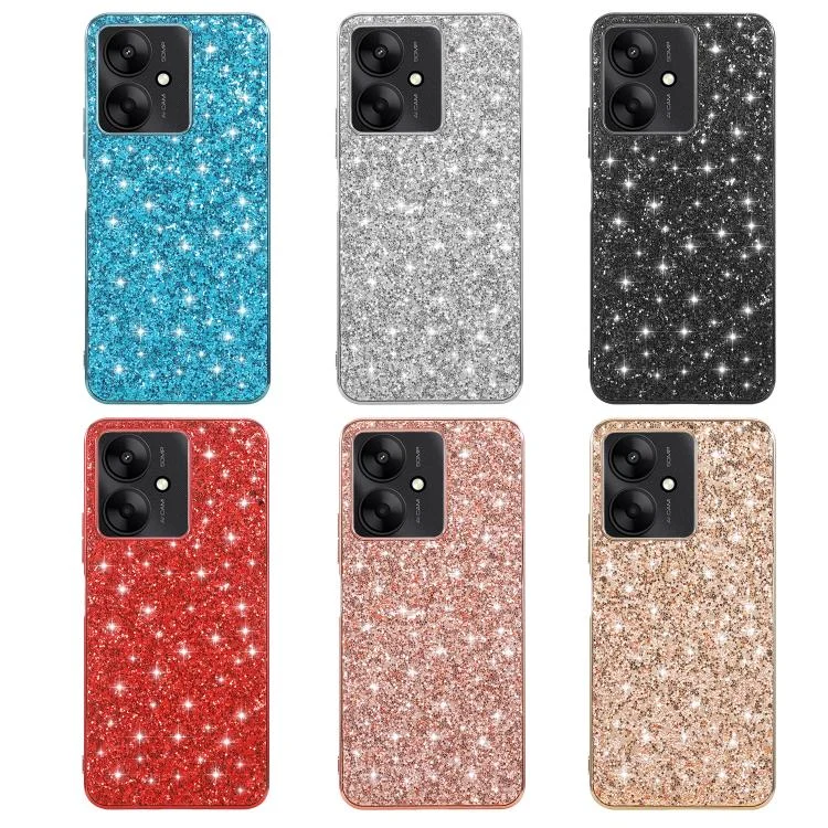 EDA007535902A_1.webp Glitter Powder Shockproof TPU Phone Case, For Xiaomi 14T Pro, For Xiaomi 14T - Image 2