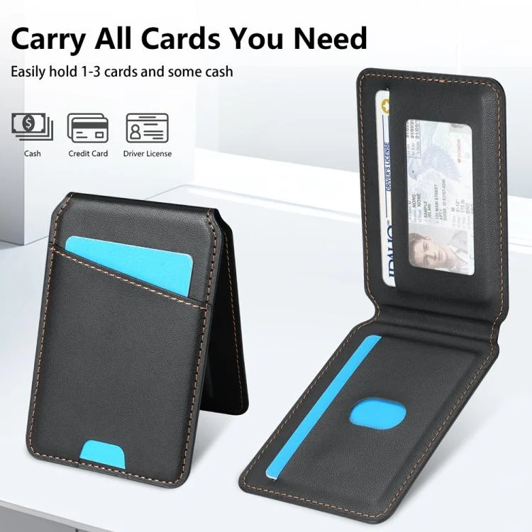 EDA007538401A_3.webp Skin Feel Detachable Card Bag Magsafe Phone Case, For iPhone 16 Pro Max, For iPhone 16 Pro, For iPhone 16 Plus, For iPhone 16 - Image 4