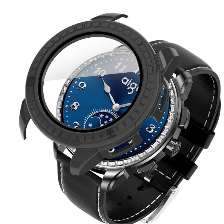 Tempered Film Integrated PC Watch Protective Case