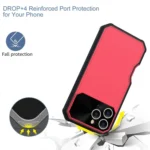 PC Hybrid TPU MagSafe Phone Case, For iPhone 16 Pro Max, For iPhone 16 Pro, For iPhone 16 Plus, For iPhone 16 - Image 3
