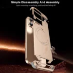 R-JUST RJ63-1 Frameless Aroma Mecha MagSafe Holder Phone Case, For iPhone 13 Pro Max, For iPhone 13 Pro, For iPhone 13 - Image 5