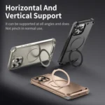 R-JUST RJ63-1 Frameless Aroma Mecha MagSafe Holder Phone Case, For iPhone 13 Pro Max, For iPhone 13 Pro, For iPhone 13 - Image 6