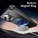 R-JUST RJ63-1 Frameless Aroma Mecha MagSafe Holder Phone Case, For iPhone 13 Pro Max, For iPhone 13 Pro, For iPhone 13 - Image 8