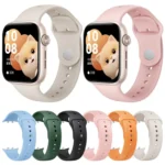 Solid Color Reverse Buckle Silicone Watch Band - Image 2