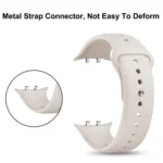 Solid Color Reverse Buckle Silicone Watch Band - Image 4
