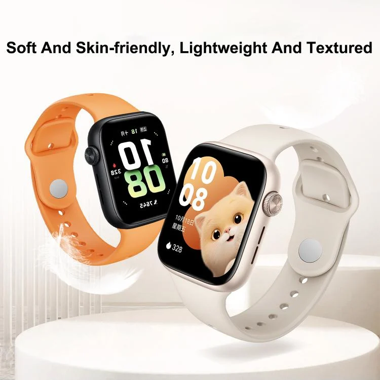 EDA0075473_B4.webp Solid Color Reverse Buckle Silicone Watch Band - Image 5