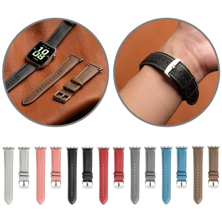 EDA0075474_B1.webp Pointed Tail Genuine Leather Watch Band - Image 2